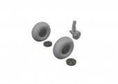Eduard 672403 Mosquito wheels TAMIYA 1:72