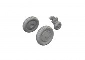Eduard 672405 Bf 109G-6 wheels TAMIYA 1:72