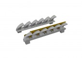 Eduard 672406 Bf 109G-6 exhaust stacks PRINT TAMIYA 1:72