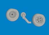 Eduard 672407 Spitfire Mk.V wheels TAMIYA 1:72