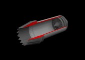 Eduard 672430 F-35C exhaust nozzle PRINT for Tamiya 1:72