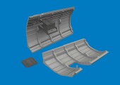 Eduard 672437 Spitfire Mk.V radio compartment PRINT for Eduard 1:72