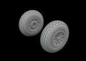 Eduard 672442 P-51D wheels block tread for Arma Hobby 1:72