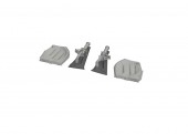 Eduard 672446 P-51D undercarriage legs PRINT for Arma Hobby 1:72