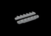 Eduard 674051 P-51B/C exhausts w/ fairings Lookplus for Arma Hobby 1:72
