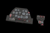 Eduard 674051 P-51B/C exhausts w/ fairings Lookplus for Arma Hobby 1:72