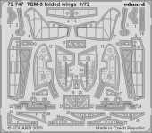 Eduard 72747 TBM-3 folded wings HOBBY BOSS 1:72