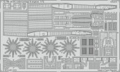 Eduard 72749 B-24J undercarriage & engines HASEGAWA 1:72
