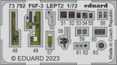 Eduard 73792 F6F-3 for EDUARD 1:72