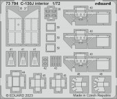 Eduard 73794 C-130J interior ZVEZDA 1:72