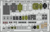 Eduard 73830 B-24H nose & radio compartment 1:72
