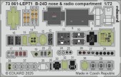 Eduard 73861 B-24D nose & radio compartment for Airfix 1:72