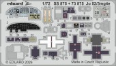Eduard Accessories 73875 Ju 52/3mg4e for Airfix 1:72