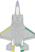 Eduard CX655 F-35A RAM panels late 1/72 TAMIYA 