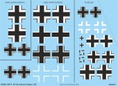 Eduard D32001 Bf 108 national insignia for Eduard 1:32