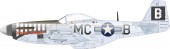 Eduard D72053 P-51D-5 8th AF EDUARD 1:72