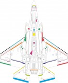 Eduard EX1098 F-35C RAM panels TAMIYA 1:48