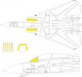 Eduard EX1103 F-14D GREAT WALL HOBBY 1:48