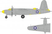 Eduard EX1138 B-26F Marauder US national insignia ICM 1:48