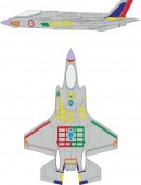 Eduard EX1156 F-35A RAM coating early for Italeri 1:48