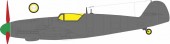 Eduard Accessories EX1197 Bf 109G-6 late Erla canopy Tface for Tamiya 1:48
