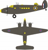 Eduard Accessories EX1200 Hudson Mk.III national insignia for ICM 1:48