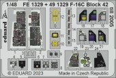Eduard FE1329 F-16C Block 42 till 2005 for KINETIC 1:48