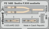 Eduard FE1400 Seafire F.XVII seatbelts STEEL 1/48