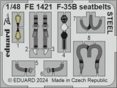 Eduard FE1421 F-35B seatbelts STEEL TAMIYA 1:48