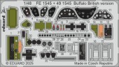 Eduard FE1545 Buffalo British version TAMIYA 1:48
