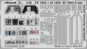 Eduard Accessories FE1600 Bf 109G-6 late (rocket launcher equipped) for Tamiya 1:48