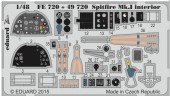 Eduard FE720 Spitfire Mk.I interior S.A. 1/48 for Airfix 1:48