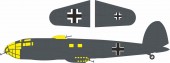 Eduard Accessories JX359 He 111P-1 national insignia for Revell 1:32