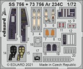 Eduard SS756 Ar 234C for HOBBY 2000/DRAGON 1:72