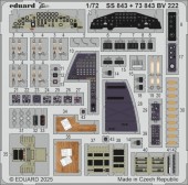 Eduard SS843 BV 222 REVELL 1:72