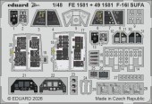 Eduard BIG49477 F-16I SUFA for Great Wall Hobby 1:48