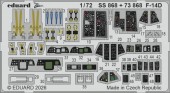 Eduard BIG72193 F-14D for Tamiya 1:72