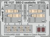 Eduard FE1127 SBD-2 seatbelts Steel for Academy 1:48
