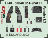 Eduard FE1256 Z-526 seatbelts STEEL for EDUARD 1:48