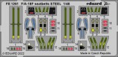 Eduard FE1261 F/A-18F seatbelts STEEL for HOBBY BOSS 1:48