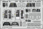Eduard FE1581 F-16I SUFA for Great Wall Hobby 1:48