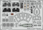 Eduard FE1583 P-40N Weekend for Eduard 1:48