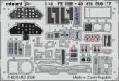 Eduard FE1598 MiG-17F for Kinetic 1:48