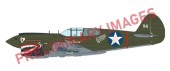 Eduard 11185 PACIFIC STAR P-40E Warhawk DUAL COMBO EDUARD-LIMITED 1:48