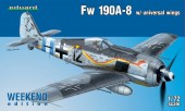 Eduard 7443 Fw 190A-8 w/universal wings Weekend Edition 1:72