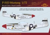 Eduard R0021 P-51D MUSTANG DUAL COMBO ROYAL CLASS 1:72