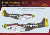 Eduard R0021 P-51D MUSTANG DUAL COMBO ROYAL CLASS 1:72