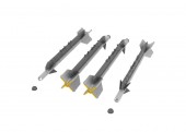 Eduard SIN648155 MiG-21F armament for Eduard 1:48