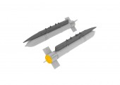 Eduard SIN648155 MiG-21F armament for Eduard 1:48