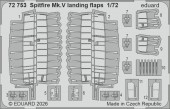 Eduard SIN67238 Spitfire Mk.Vb w/ fishtail exhausts for Eduard 1:72